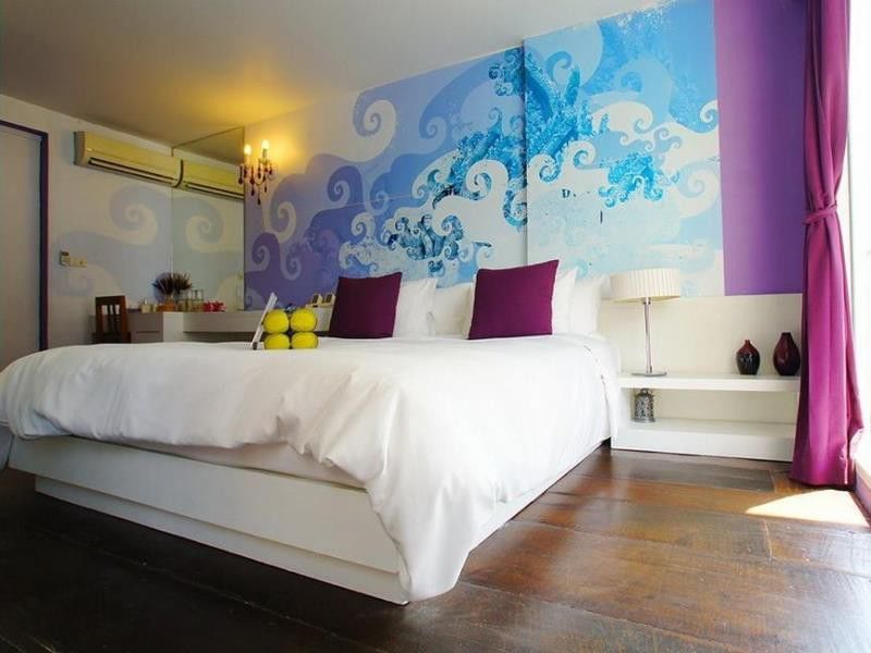 Seven Hotel Bangkok Bagian luar foto
